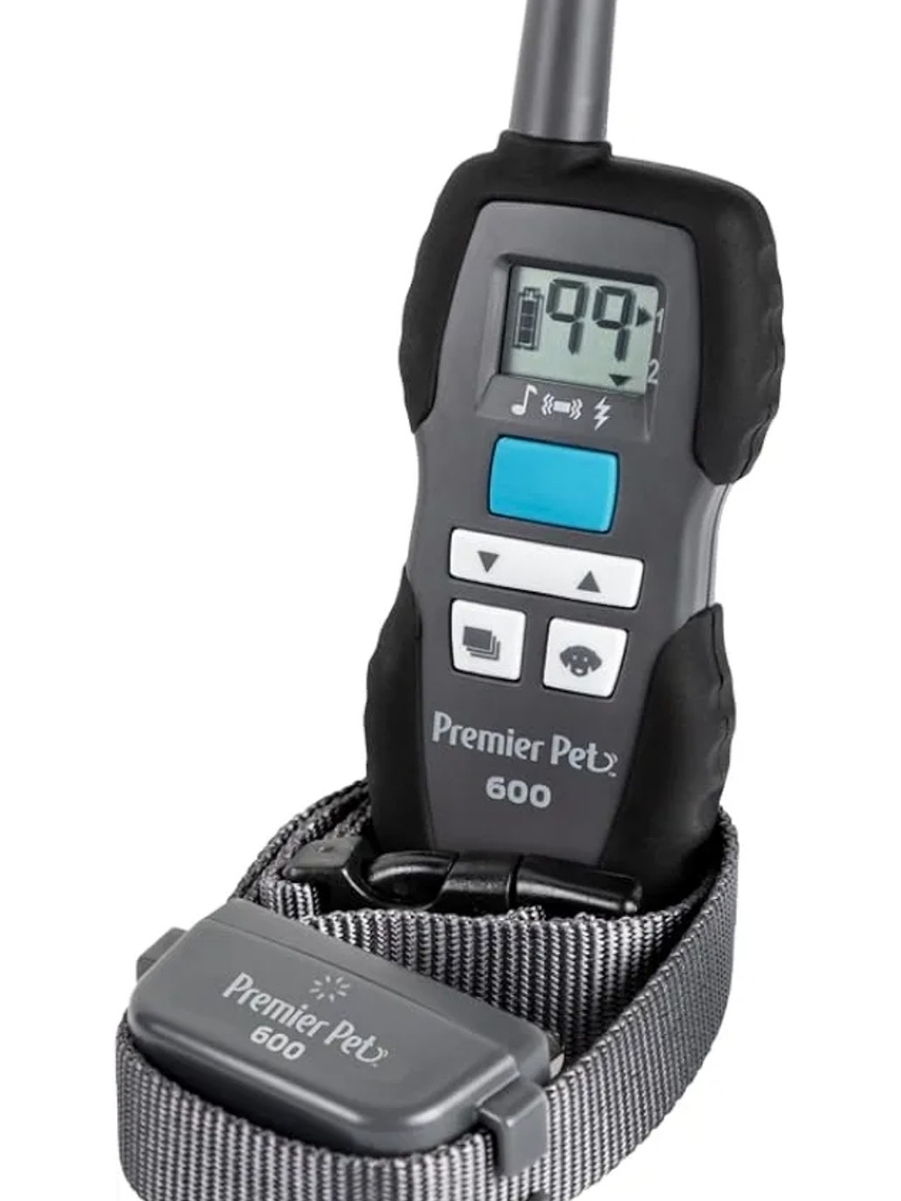 Premier Pet Rechargeable 600 Yard Remote Training Collar, Water Submergible